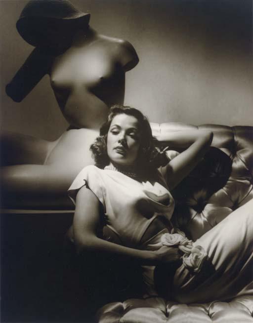 George Hurrell - Gene Tierney, 1944; Anna May Wong, 1938 and Hedy Lamarr, 1938