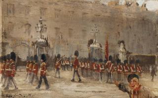 George Hyde Pownall - Changing The Guard, Buckingham Palace, London