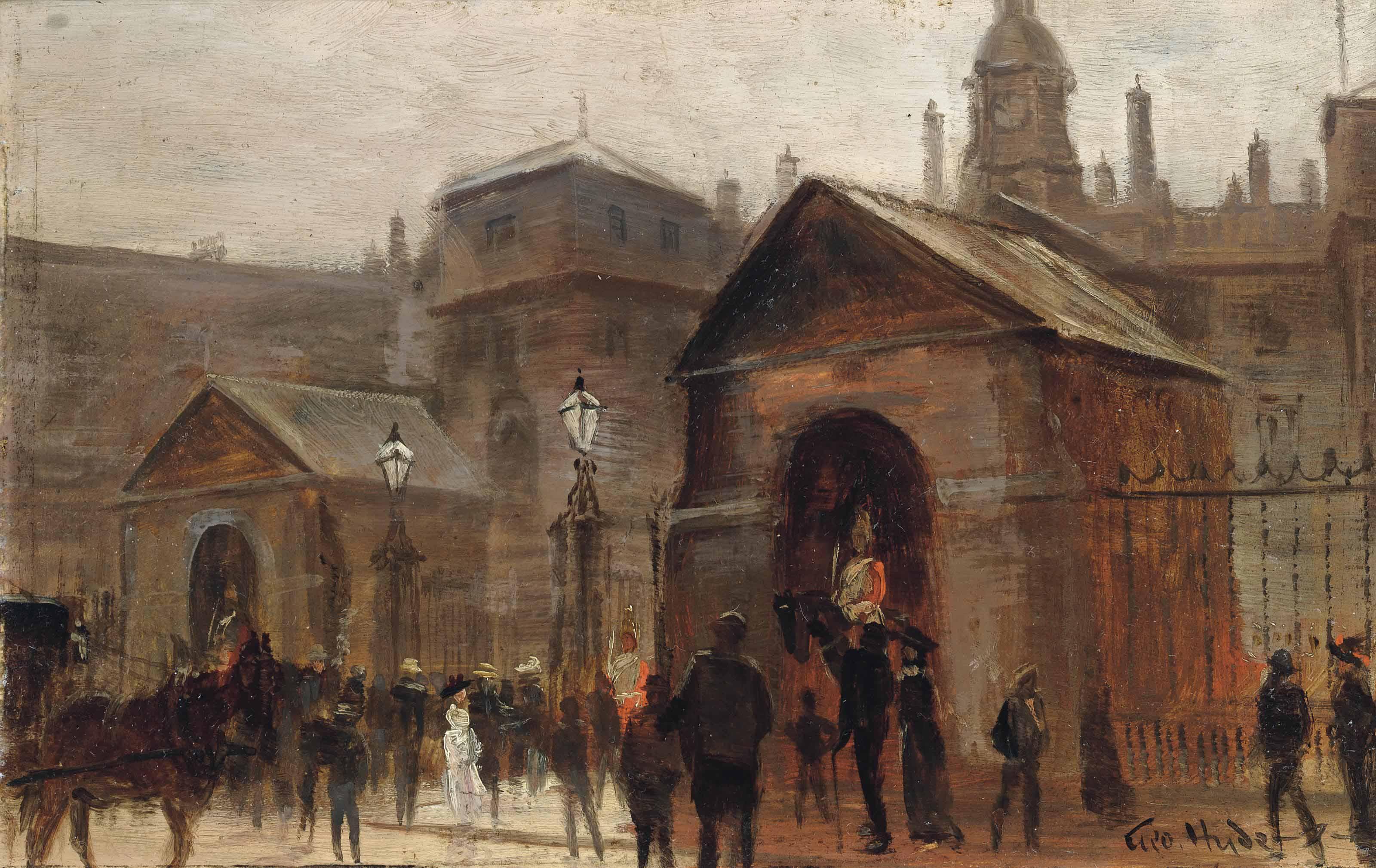 George Hyde Pownall - Horse Guards Parade, London