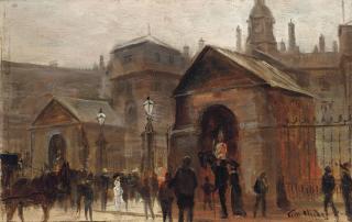 George Hyde Pownall - Horse Guards Parade, London
