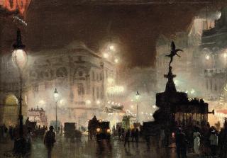 George Hyde Pownall - Picadilly Circus