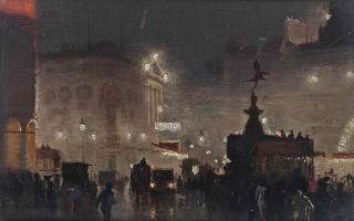 George Hyde Pownall - Piccadilly Circus, London