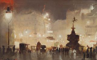 George Hyde Pownall - Piccadilly Circus
