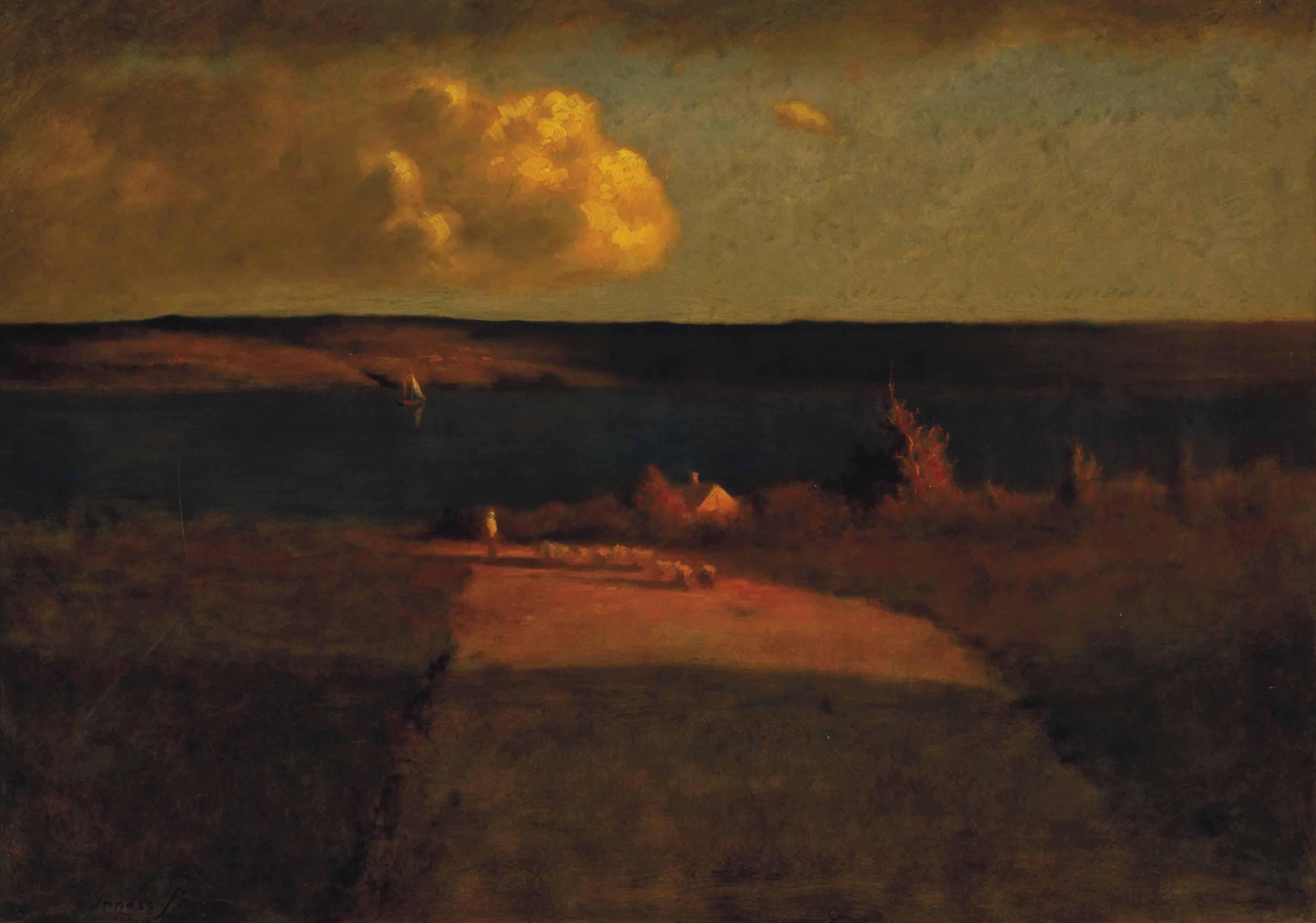 George Inness, Jr. - On The St. Croix River