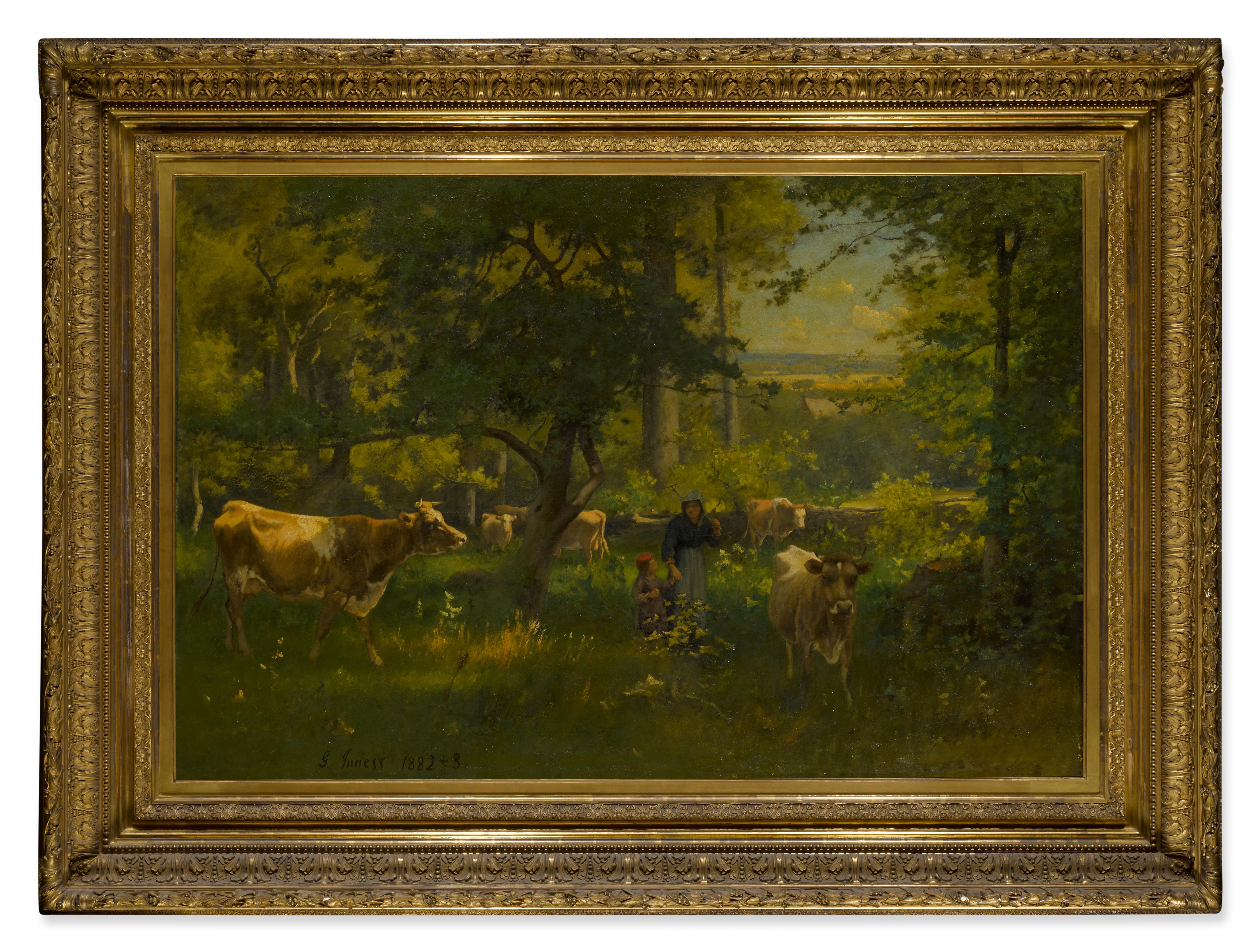 George Inness - A Summer Morning