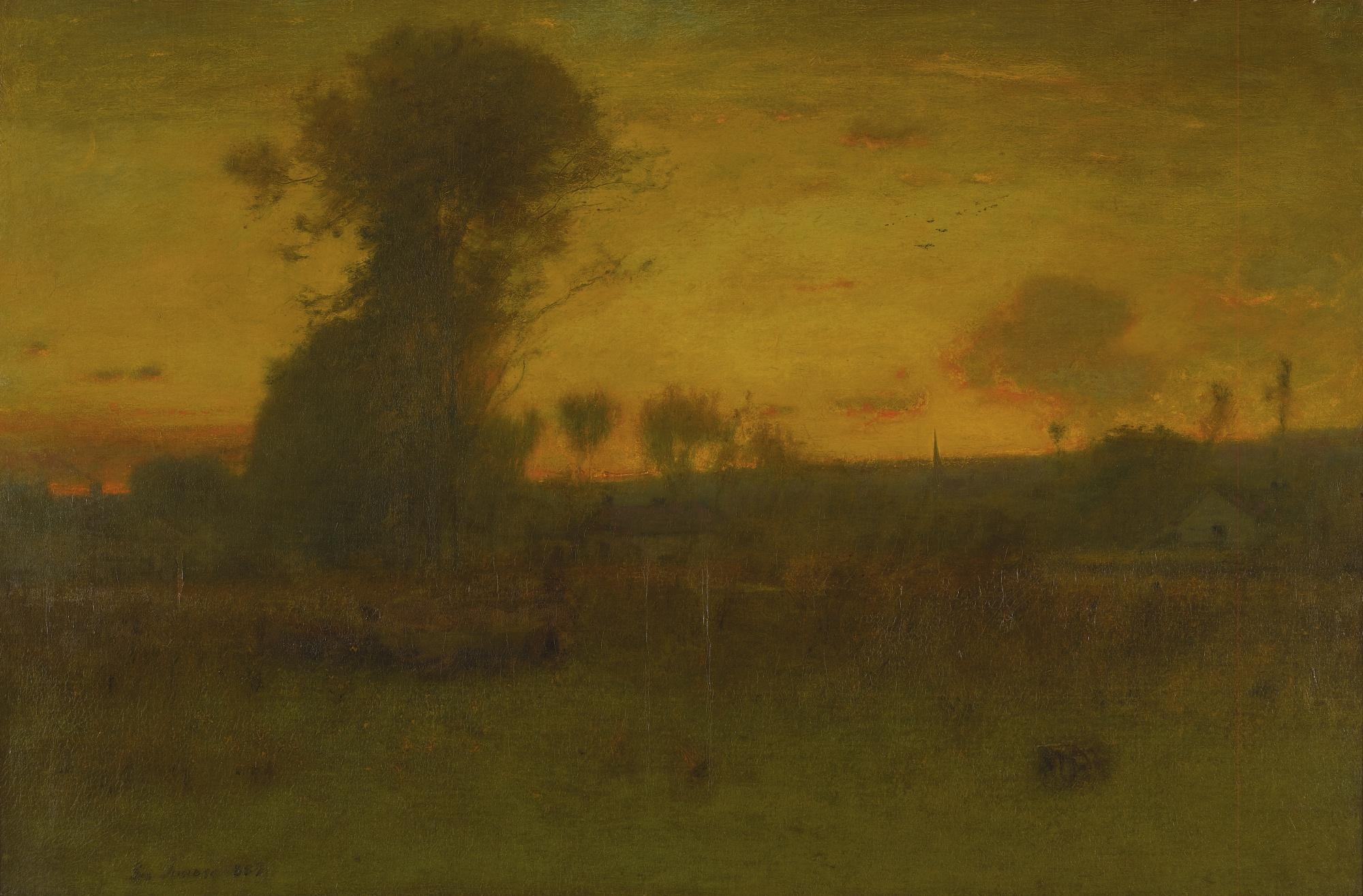 George Inness - After Sundown, Montclair, New Jersey