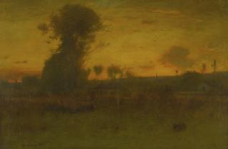 George Inness - After Sundown, Montclair, New Jersey
