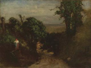 George Inness - Albano, Italy