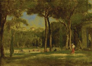 George Inness - Barberini Villa
