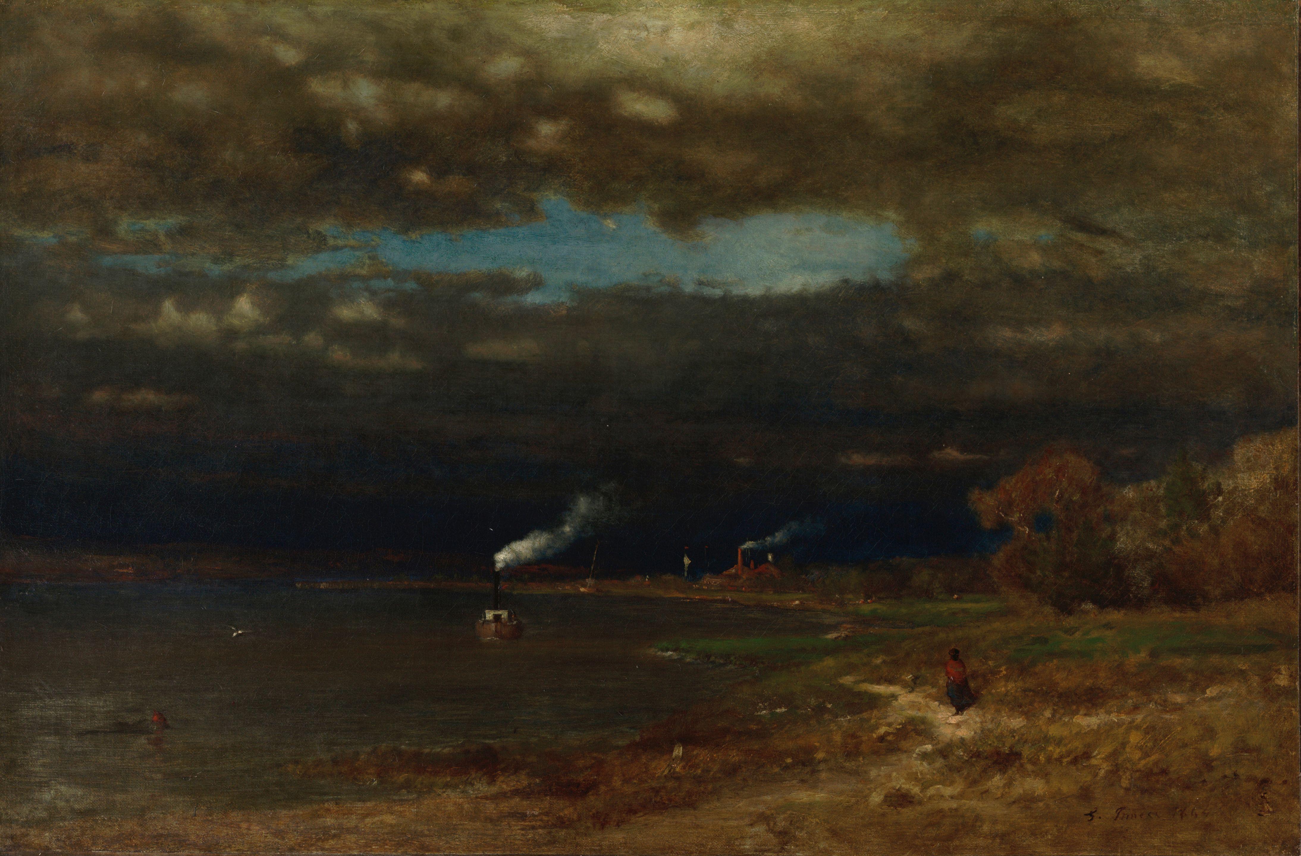 George Inness - Coming Storm
