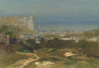 George Inness - Etretat