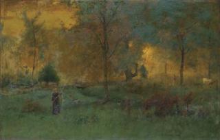 George Inness - Golden Glow
