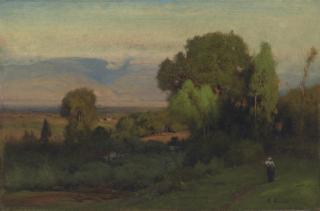 George Inness - Landscape Near Perugia
