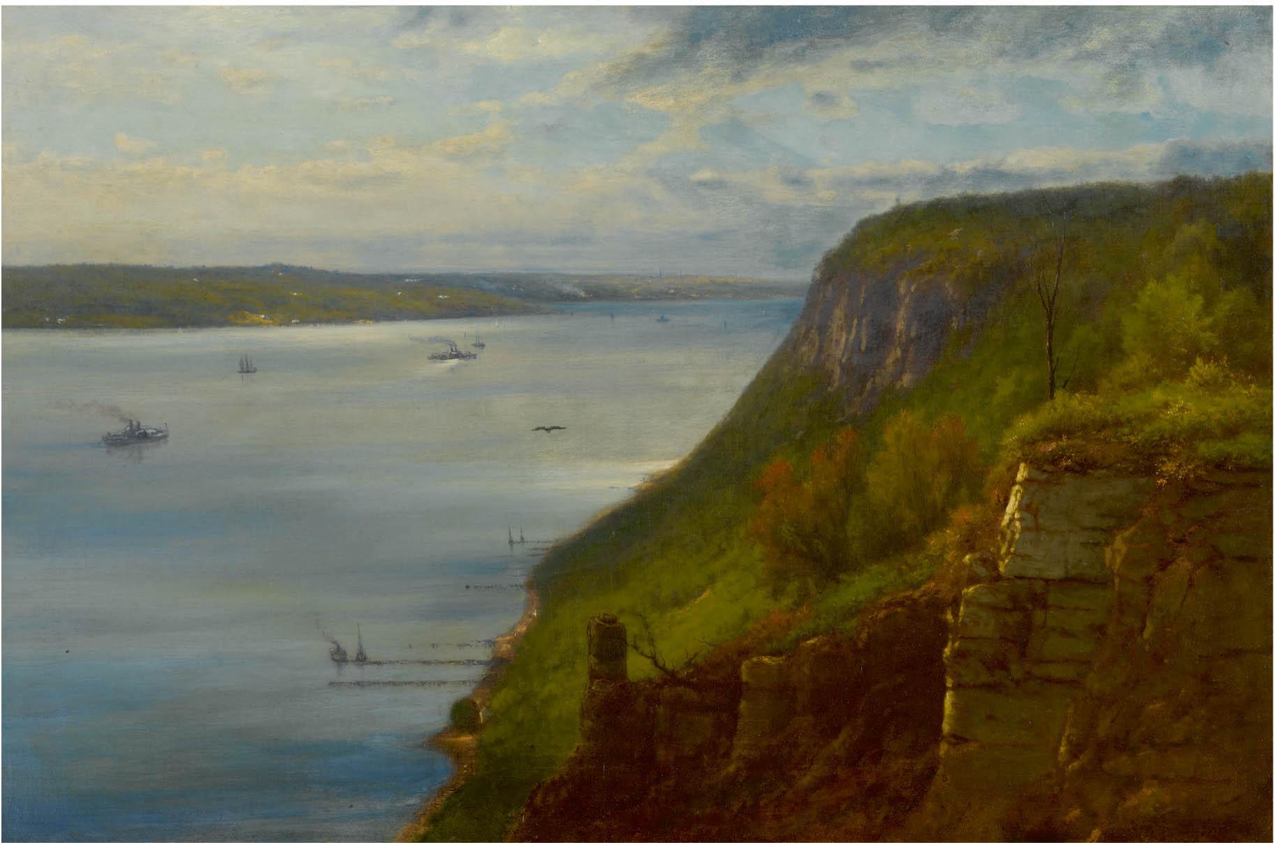 George Inness - Palisades on the Hudson