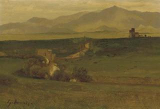 George Inness - Roman Campagna