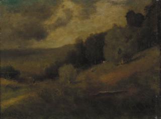 George Inness - Stormy Day