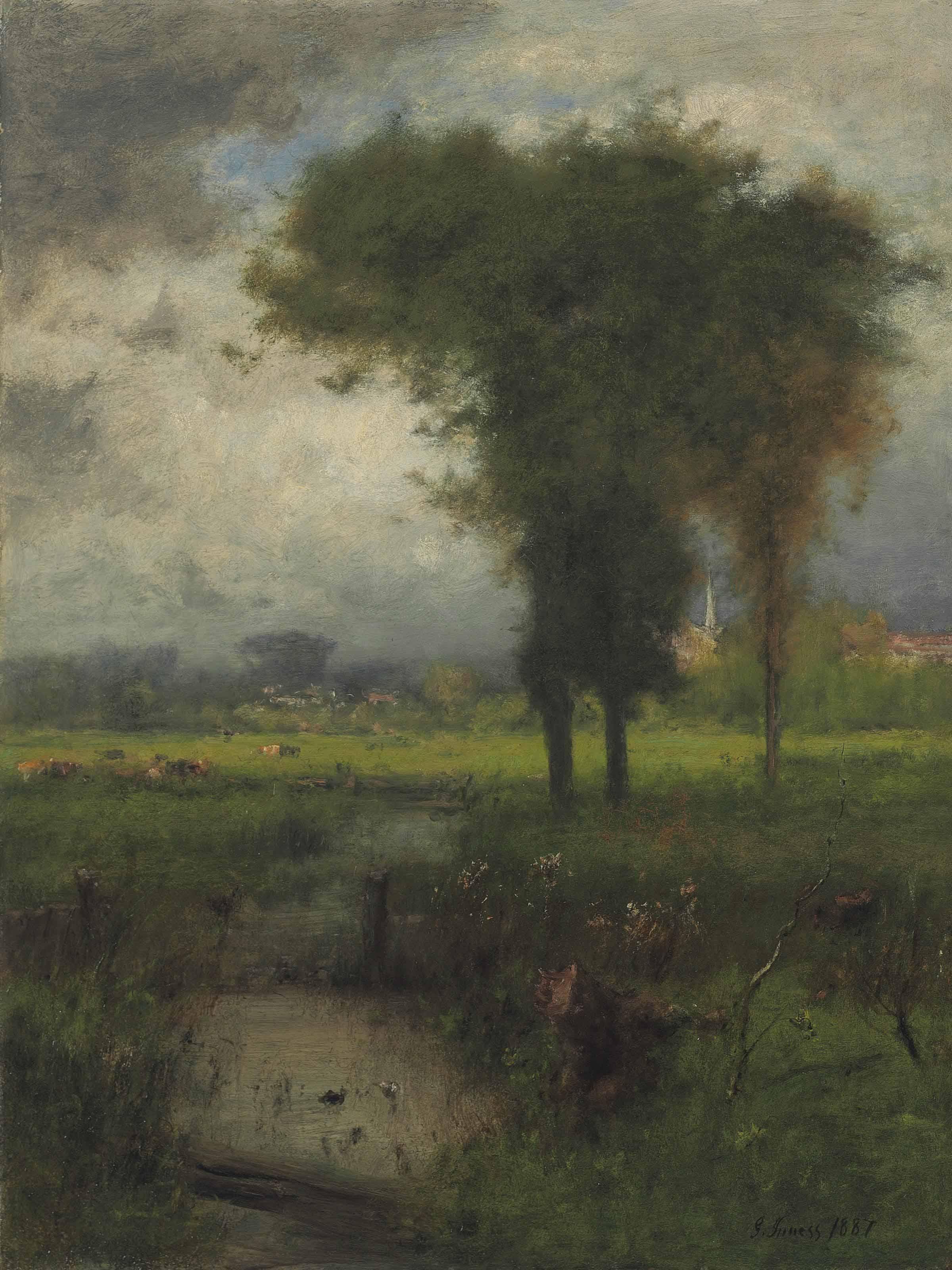 George Inness - Summer, Montclair