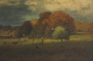 George Inness - Tenafly, Autumn