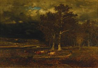 George Inness - The Approaching Storm