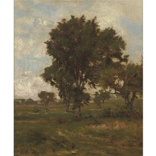 George Inness - The Elm Tree