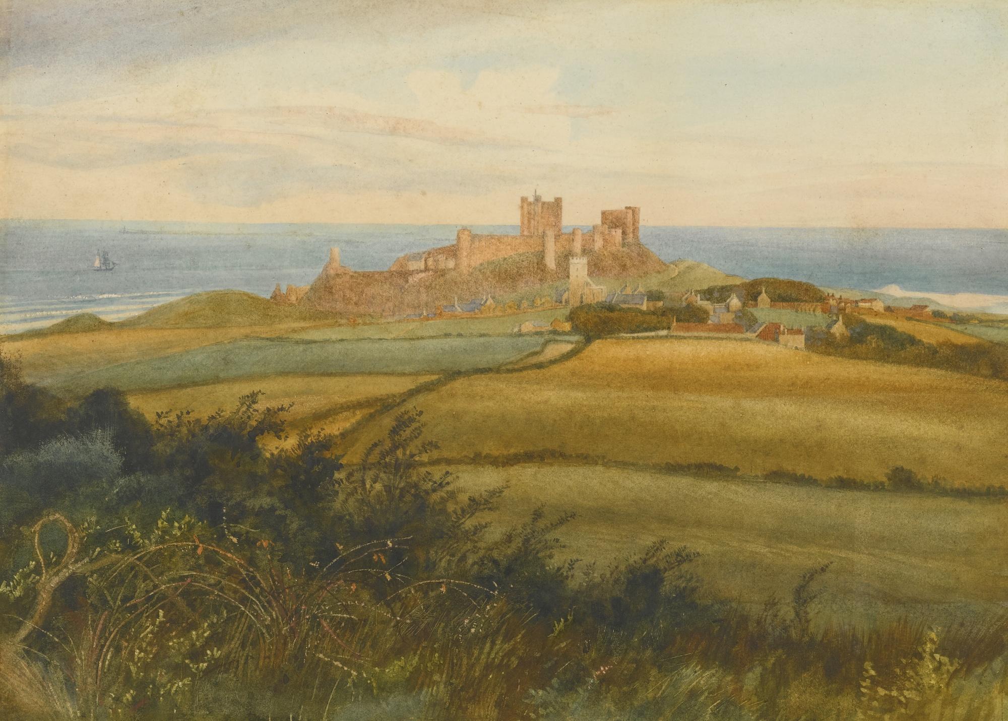 George James Howard Earl of Carlisle - Bamburgh Castle