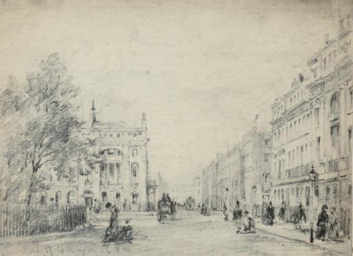 George James Rowe - Fitzroy Square, London