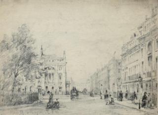 George James Rowe - Fitzroy Square, London