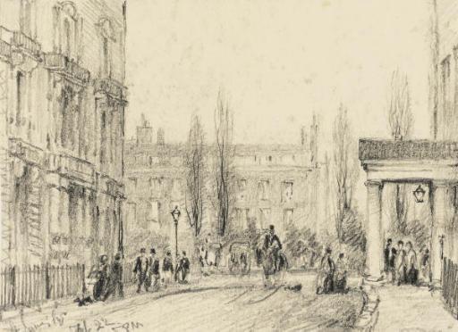 George James Rowe - St. James\'s Square, London