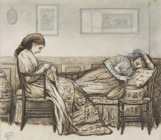 George John Pinwell, A.R.W.S. - Aesthetic Ladies