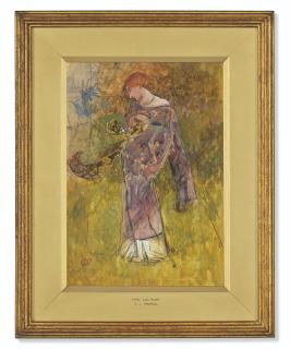 George John Pinwell, R.W.S. - Hinda, Lallah Rooke - A Study