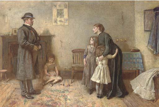 George John Pinwell, R.W.S. - Landlord And Tenant