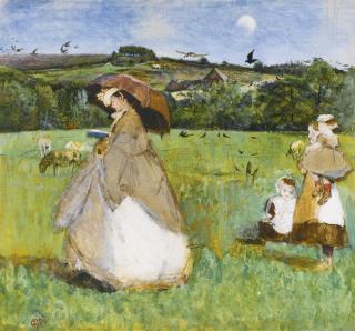 George John Pinwell - The Fine Lady