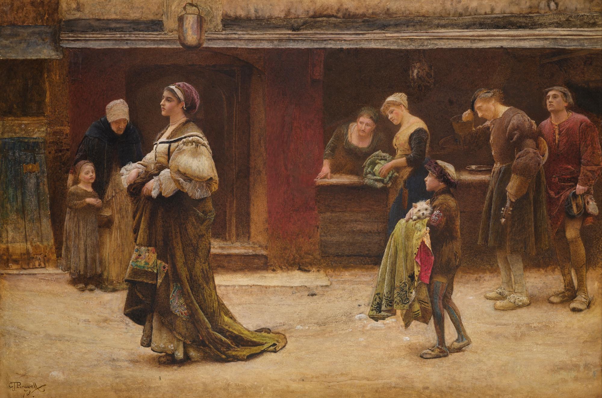 George John Pinwell - The Great Lady