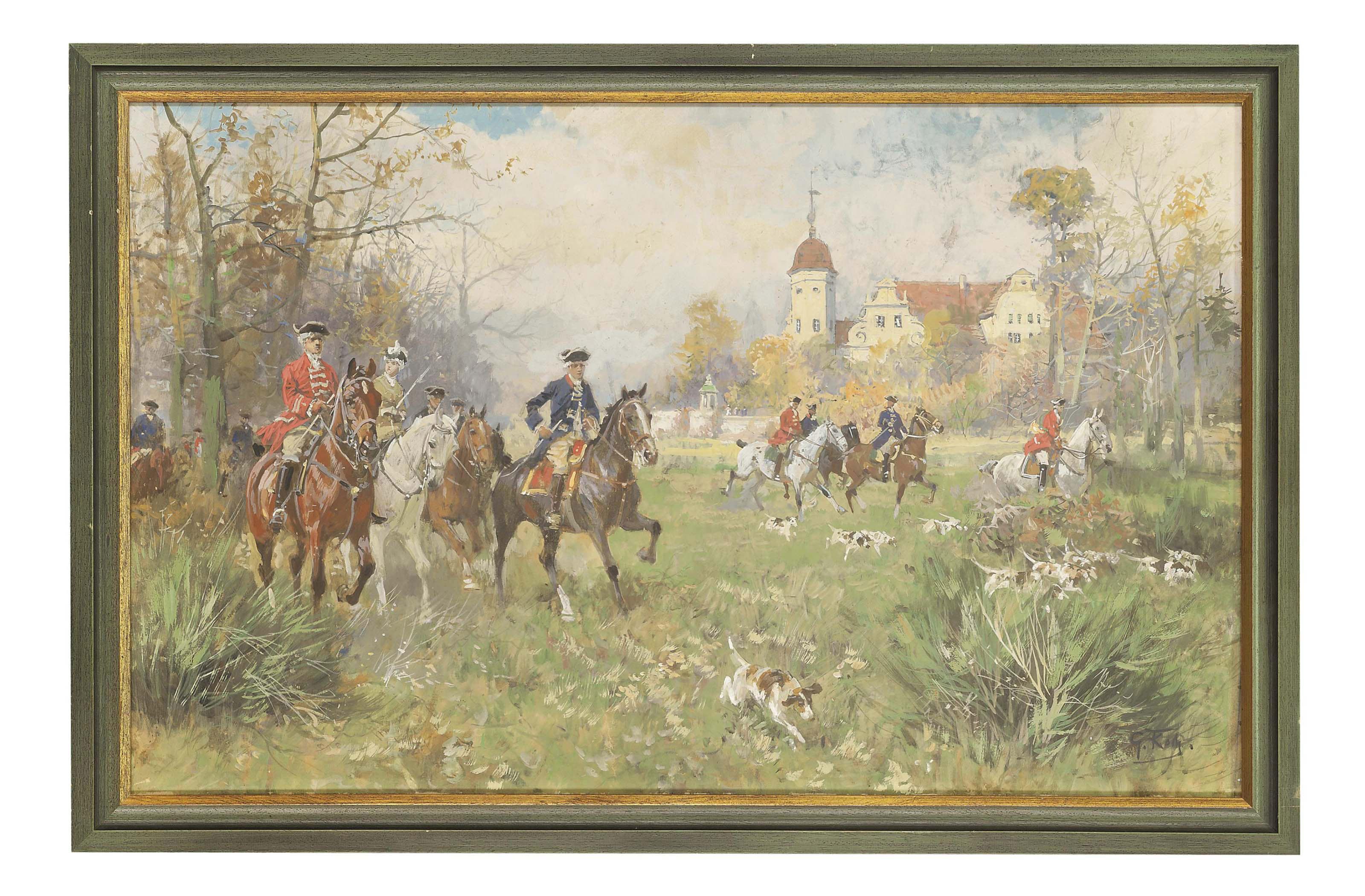 George Karl Koch - The fox hunt