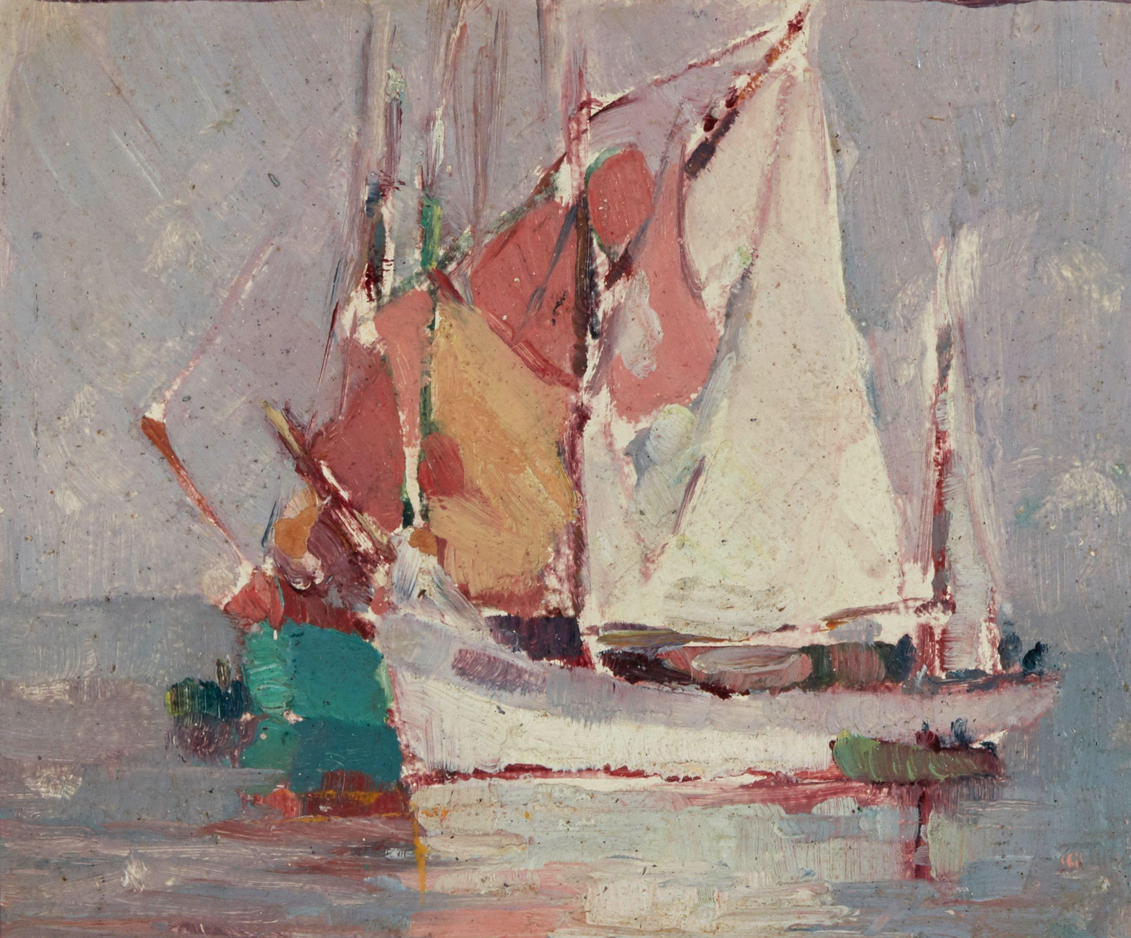 George Kennedy Brandriff - French Tuna Boats I and II (a pair)