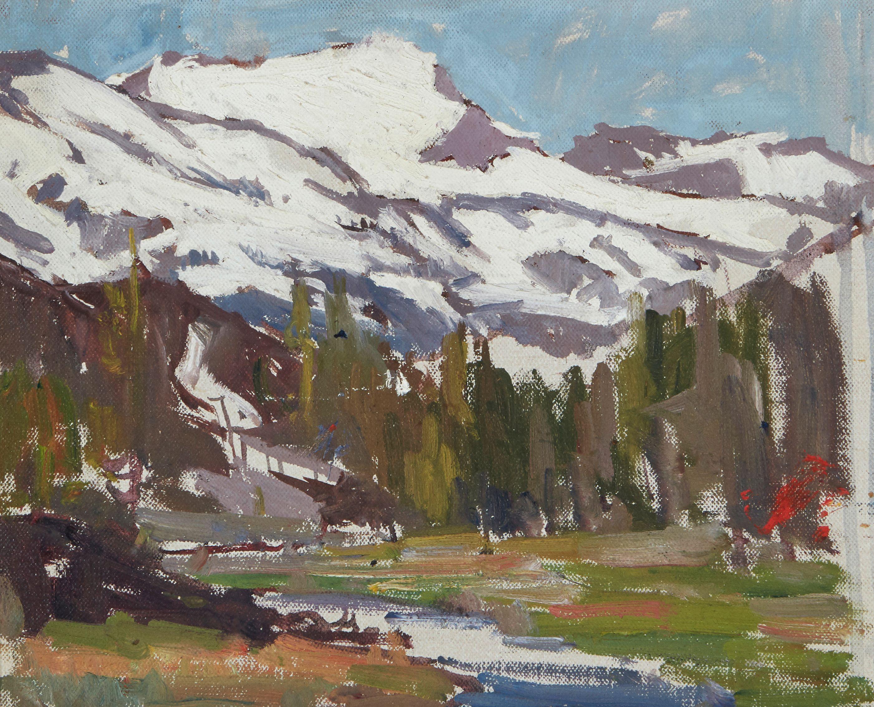George Kennedy Brandriff - Looking South from Lake Mary, High Sierra - California