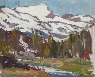 George Kennedy Brandriff - Looking South from Lake Mary, High Sierra - California