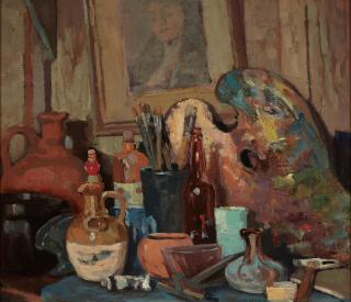 George Kennedy Brandriff - Studio, Laguna Beach 24 x 28in