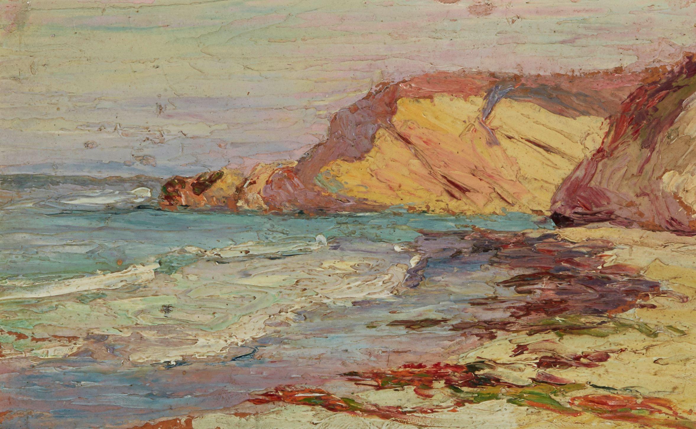George Kennedy Brandriff - Sunlit Cliff