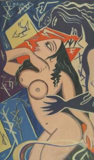 George Keyt - Lovers