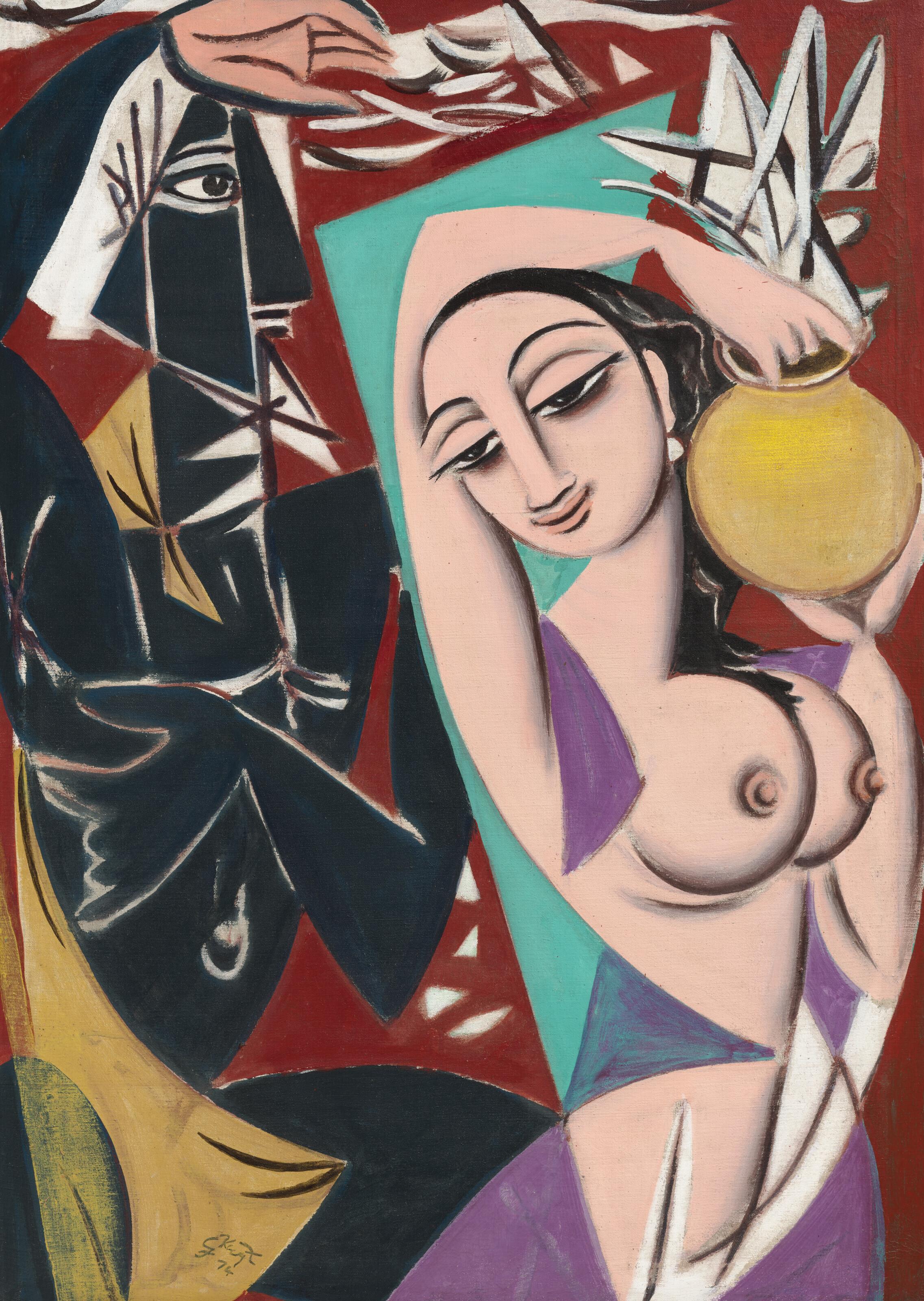 George Keyt - Untitled (Couple)