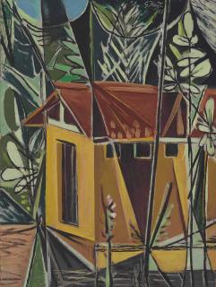 George Keyt - Untitled (House)