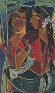 George Keyt - Untitled (Reflection)