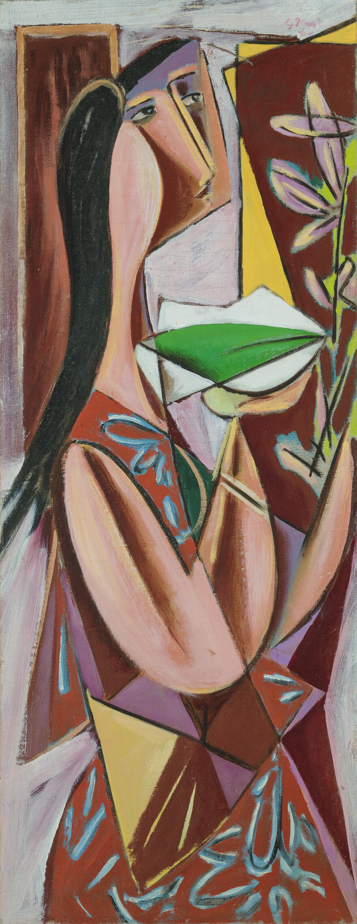 George Keyt - Untitled (Woman)