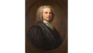 George Knapton - Portrait of the Reverend John Upton of Taunton in Academic Robes