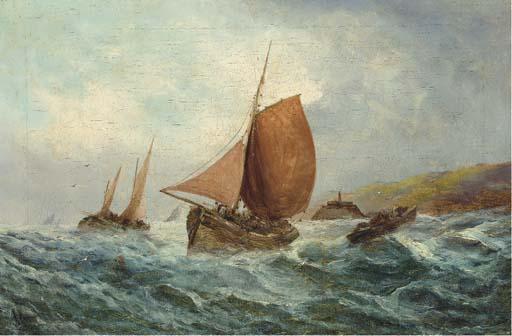 George Knight - Shipping off a coastline