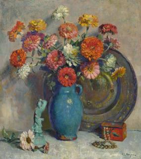 George L. Noyes - Zinnias