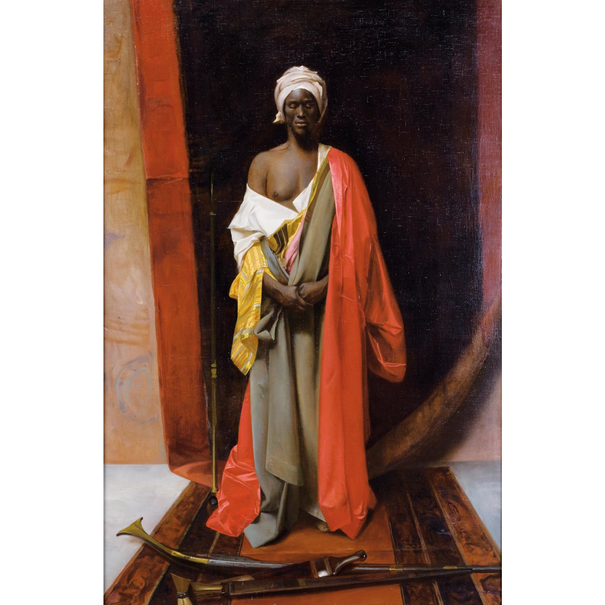 George L. Seymour - Guerrier À La Cape Rouge