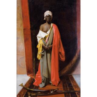 George L. Seymour - Guerrier À La Cape Rouge