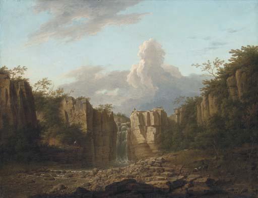 George Lambert - The Great Fall of The Tees, Durham